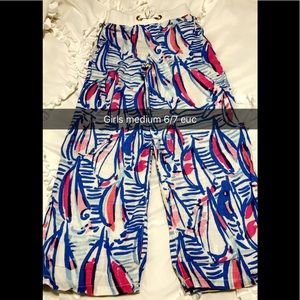 Red Right Return girls beach pants